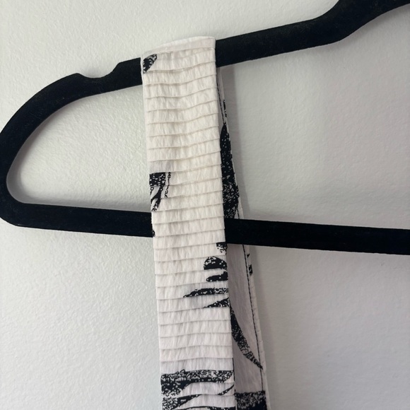 Anthropologie Square-Neck Waistless Hawaiian Floral Midi Maxi Pocket Dress - Picture 7 of 14